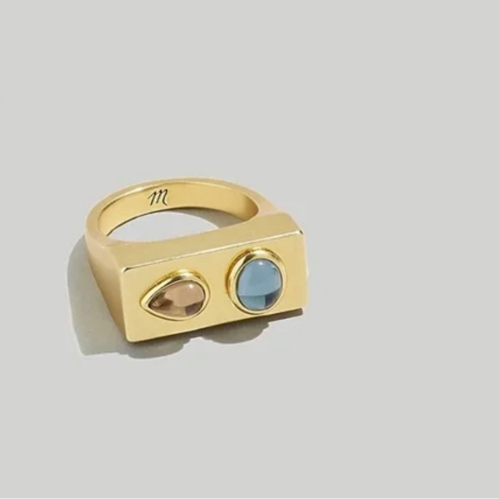 SALE Madewell Stack stone ring only
